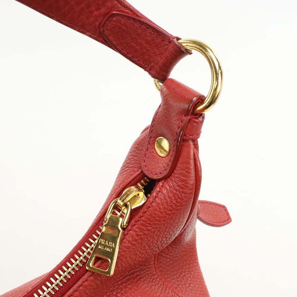 PRADA Red Shoulder Bag - Picture 6 of 8